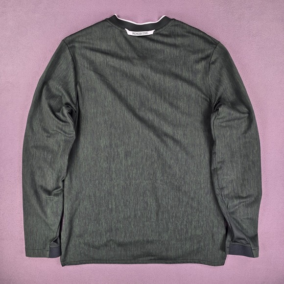 Michigan State Spartans‎ Shirt Mens Medium NCAA Basketball Nike Dri Fit Pullover - Picture 8 of 9